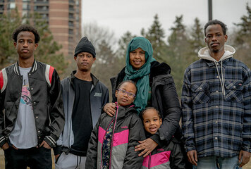 group of Somali-Canadians